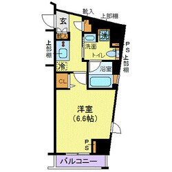 XEBEC千鳥町の物件間取画像